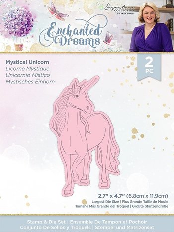 Crafter's Companion Enchanted Dreams Mystical Unicorn Stamp & Die (S-ED-STD-MUNI) Crafter's Companion Enchanted Dreams Mystical Unicorn Stamp & Die (S-ED-STD-MUNI)