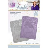 Crafter's Companion Enchanted Dreams Whimsical Woodland 5x7 Inch 3D Embossing Folder (S-ED-EF-3D-WHIM)