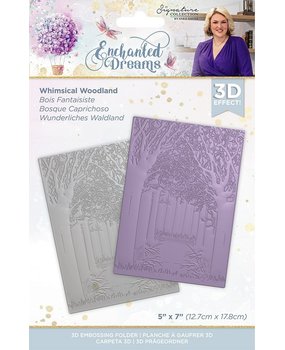 Crafter's Companion Enchanted Dreams Whimsical Woodland 5x7 Inch 3D Embossing Folder (S-ED-EF-3D-WHIM) Crafter's Companion Enchanted Dreams Whimsical Woodland 5x7 Inch 3D Embossing Folder (S-ED-EF-3D-WHIM)