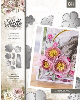 Crafter's Companion Belle Countryside Precious Peonies Die (BELC-MD-PRPE) Crafter's Companion Belle Countryside Precious Peonies Die (BELC-MD-PRPE)