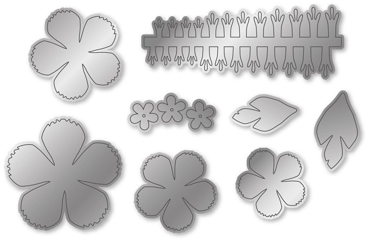 Crafter's Companion Belle Countryside Precious Peonies Die (BELC-MD-PRPE)