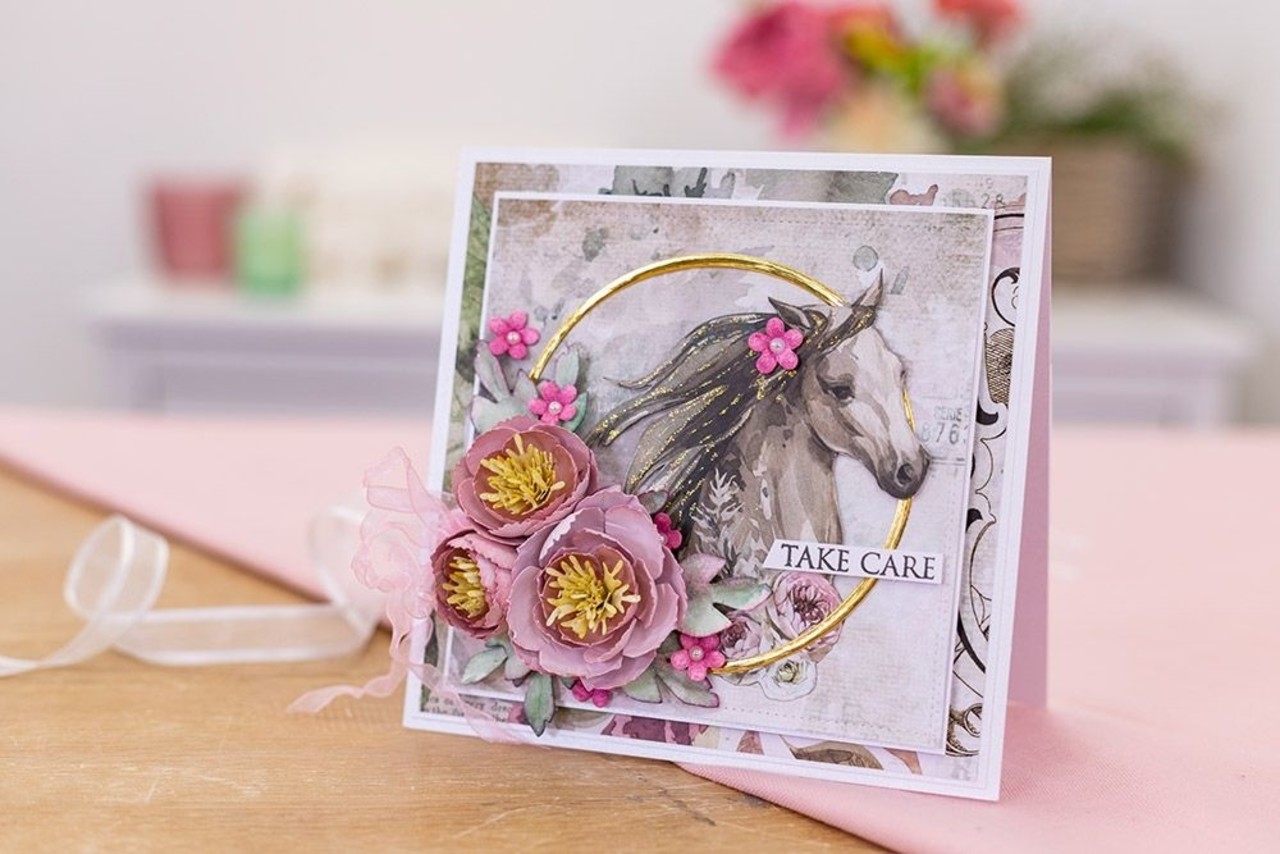 Crafter's Companion Belle Countryside Equine Elegance Stamp & Die (BELC-STD-EQEL) Crafter's Companion Belle Countryside Equine Elegance Stamp & Die (BELC-STD-EQEL)
