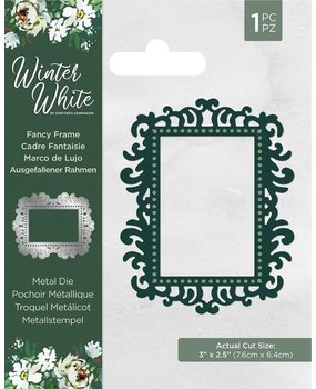 Crafter's Companion Winter White Fancy Frame Die (WW-MD-FANFRA) Crafter's Companion Winter White Fancy Frame Die (WW-MD-FANFRA)