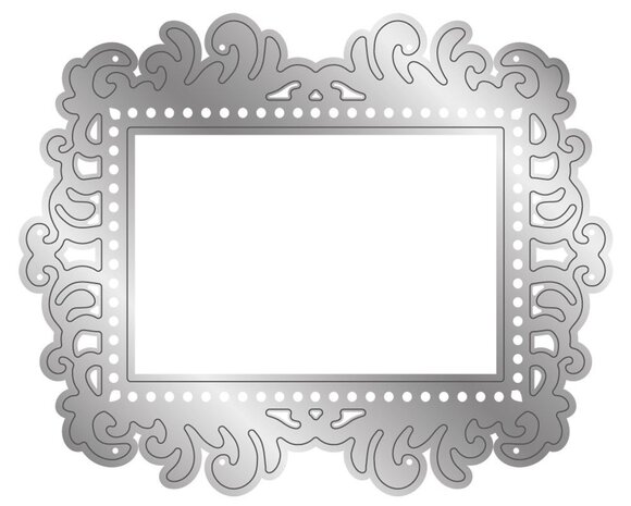 Crafter's Companion Winter White Fancy Frame Die (WW-MD-FANFRA) Crafter's Companion Winter White Fancy Frame Die (WW-MD-FANFRA)