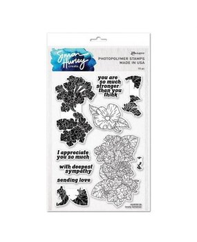 Simon Hurley Create Lovely Lantanas Clear Stamps (HUR78128)