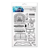 Simon Hurley Create Welcome Home Clear Stamps (HUR78166)