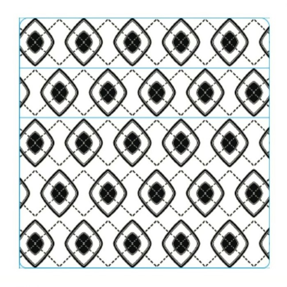 Simon Hurley Create Funky Argyle Background Cling Stamps (HUR78999) Simon Hurley Create Funky Argyle Background Cling Stamps (HUR78999)