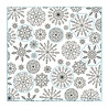 Simon Hurley Create Stitched Snowflakes Background Cling Stamps (HUR79002) Simon Hurley Create Stitched Snowflakes Background Cling Stamps (HUR79002)