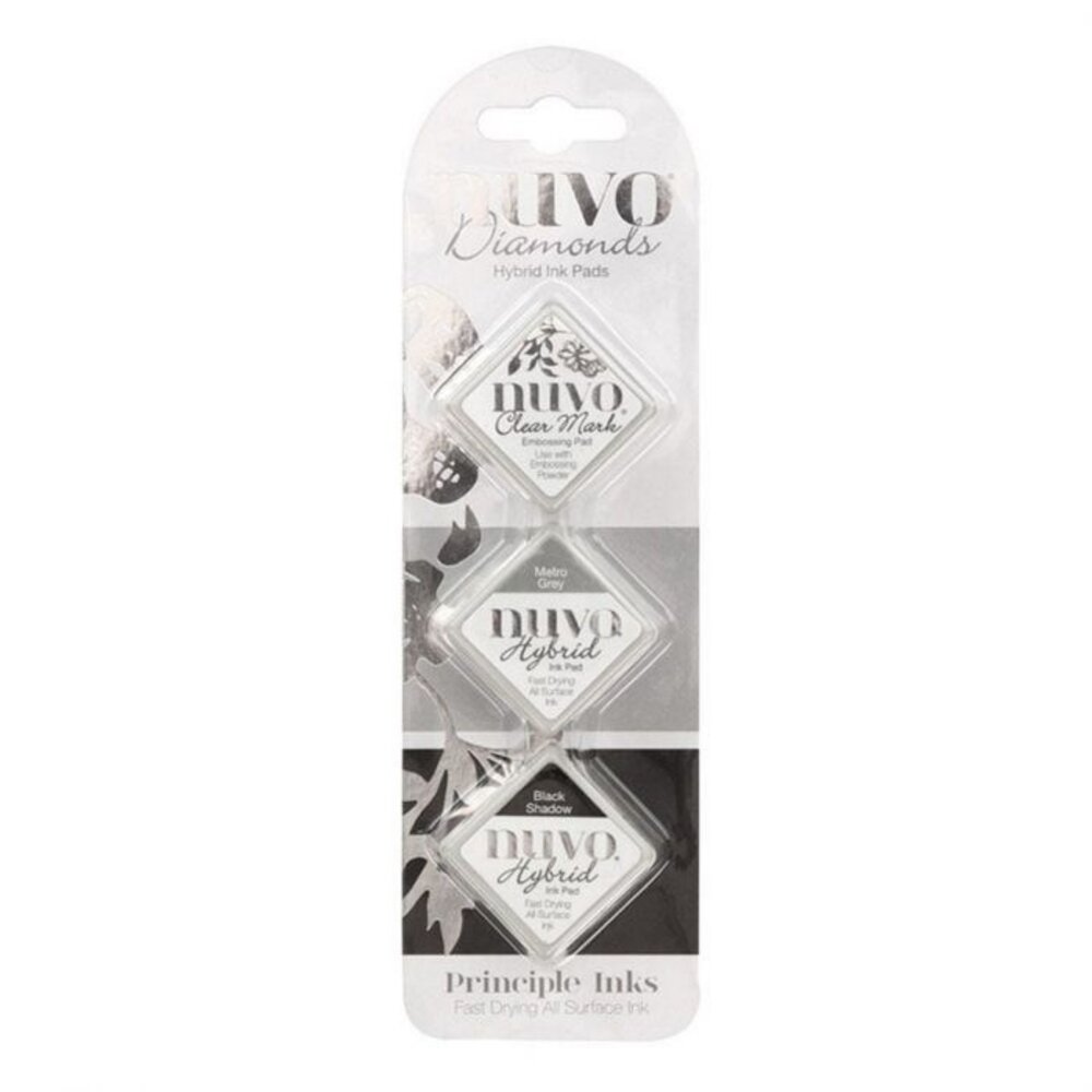 Nuvo White Wonderland Diamond Hybrid Ink Pad (89N) Nuvo White Wonderland Diamond Hybrid Ink Pad (89N)