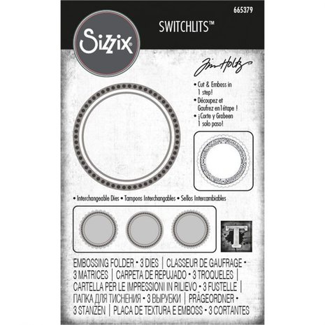 Sizzix Switchlits Embossing Folder Seal (665379) Sizzix Switchlits Embossing Folder Seal (665379)