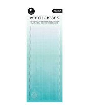 Studio Light Acrylic Stamp Block 22x9 cm (SL-ES-ASB01) Studio Light Acrylic Stamp Block 22x9 cm (SL-ES-ASB01)