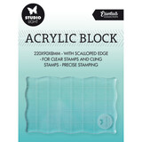 Studio Light Acrylic Stamp Block 5x8 cm (SL-ES-ASB03)