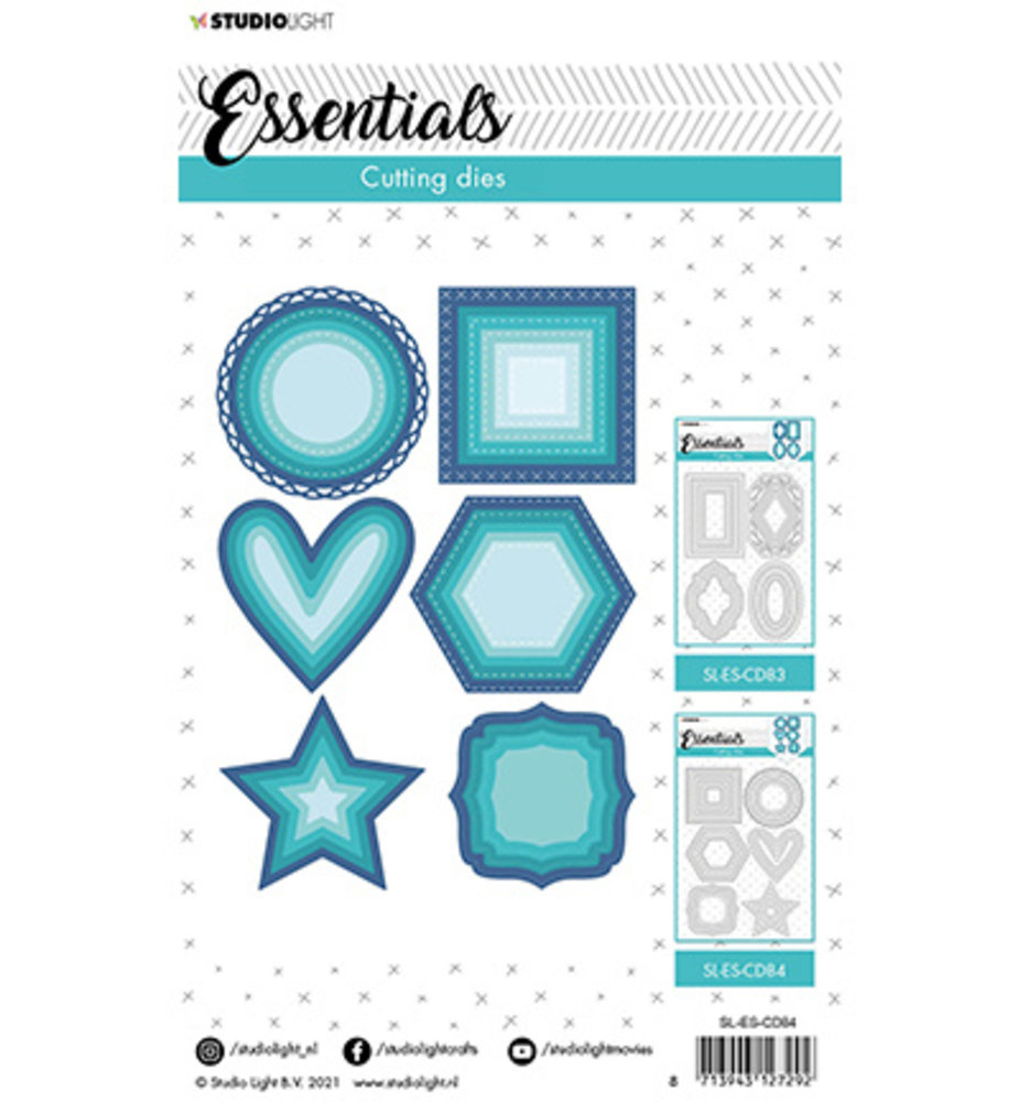 Studio Light Essentials Snijmal Shapes Nested Small (SL-ES-CD84) Studio Light Essentials Snijmal Shapes Nested Small (SL-ES-CD84)