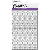 Studio Light 3D Embossing Folder Double Diamond Stripes (SL-ES-EMB06)