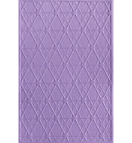 Studio Light 3D Embossing Folder Double Diamond Stripes (SL-ES-EMB06)