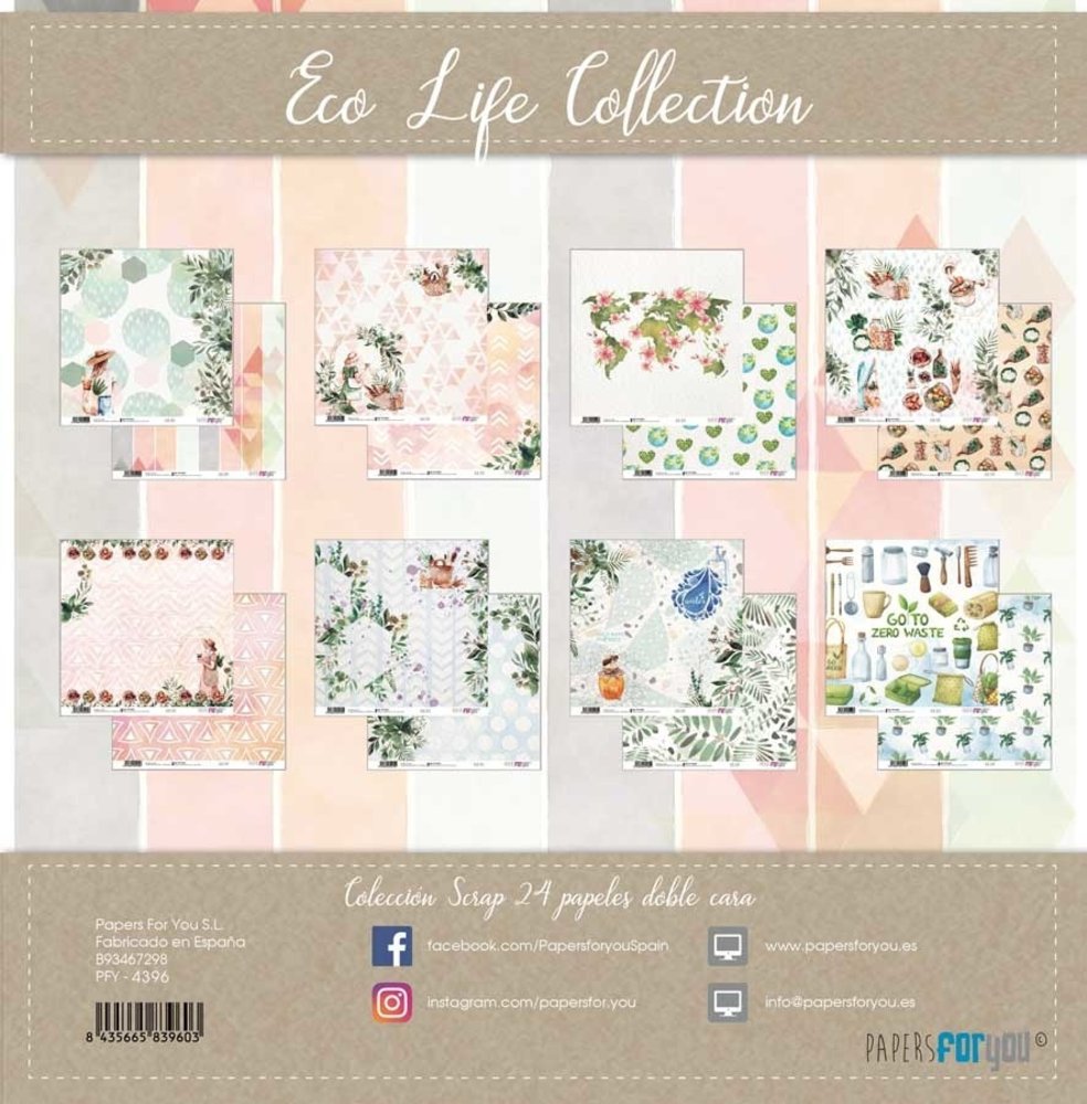 Papers For You Eco Life 6x6 Inch Paper Pack (24pcs) (PFY-4396)