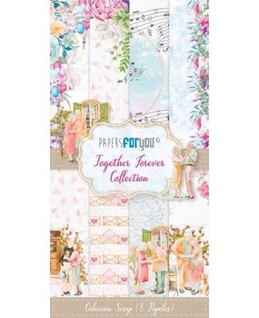 Papers For You Together Forever Slimline Paper Pack (8pcs) (PFY-4564) Papers For You Together Forever Slimline Paper Pack (8pcs) (PFY-4564)