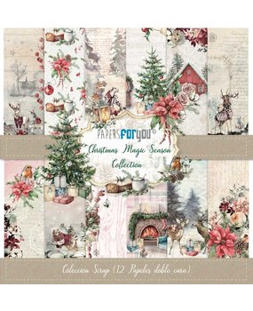 Papers For You Christmas Magic Season 12x12 Inch Paper Pack (12pcs) (PFY-4273) Papers For You Christmas Magic Season 12x12 Inch Paper Pack (12pcs) (PFY-4273)