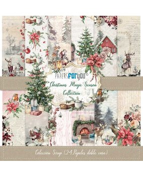 Papers For You Christmas Magic Season 6x6 Inch Paper Pack (24pcs) (PFY-4398) Papers For You Christmas Magic Season 6x6 Inch Paper Pack (24pcs) (PFY-4398)