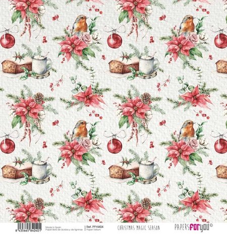 Papers For You Christmas Magic Season 12x12 Inch Vellum Pack (6pcs) (PFY-4400)