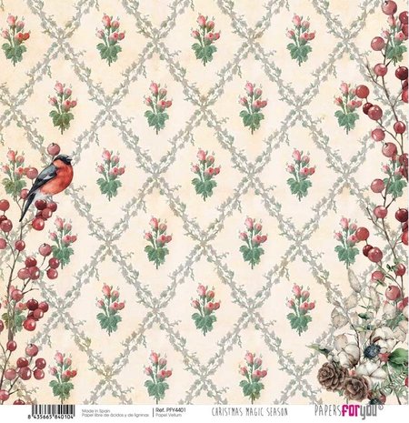 Papers For You Christmas Magic Season 12x12 Inch Vellum Pack (6pcs) (PFY-4400)