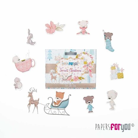 Papers For You Sweet Christmas Die Cuts (PFY-4505) Papers For You Sweet Christmas Die Cuts (PFY-4505)