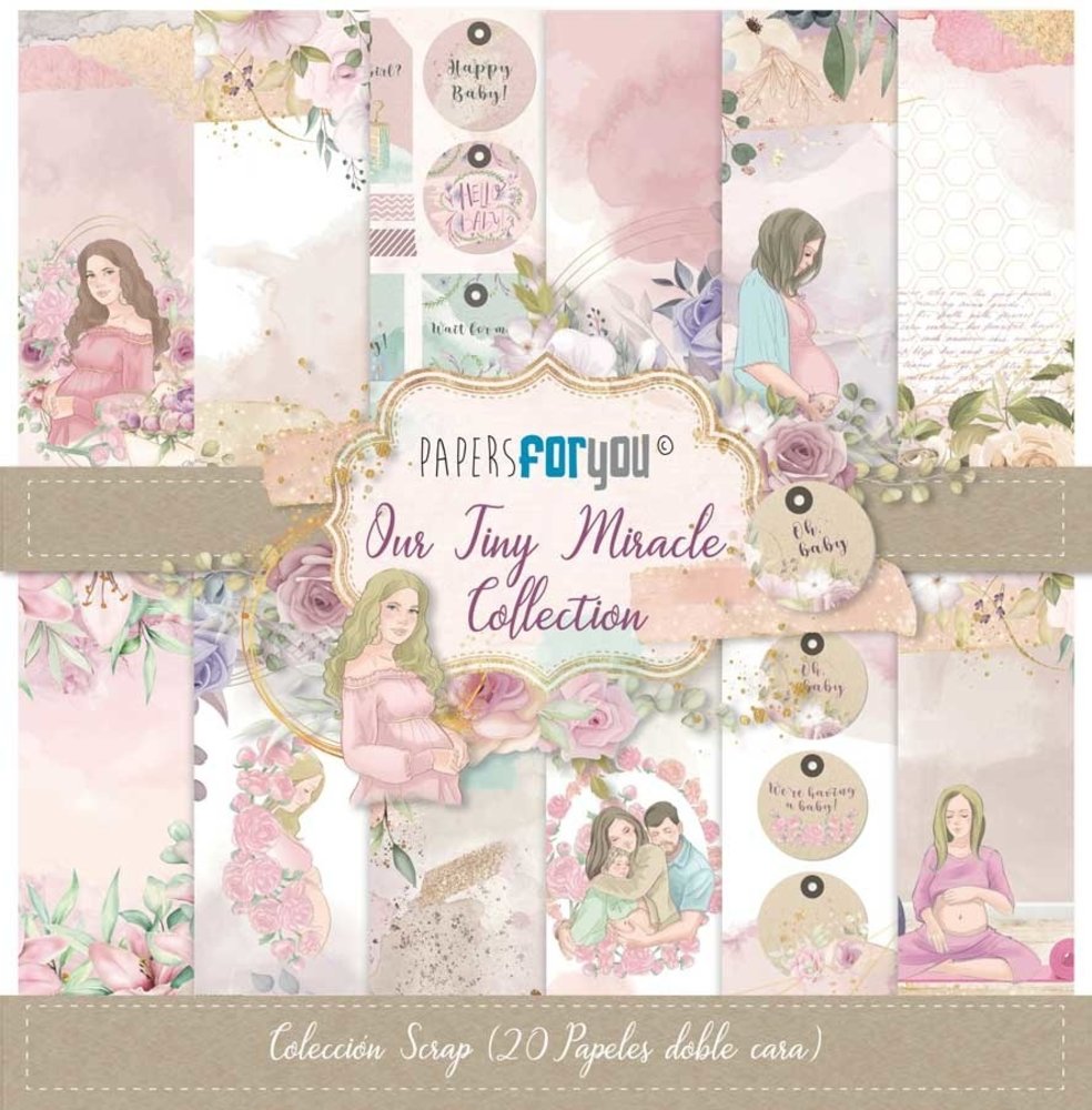 Papers For You Our Tiny Miracle 6x6 Inch Paper Pack (20pcs) (PFY-4399) Papers For You Our Tiny Miracle 6x6 Inch Paper Pack (20pcs) (PFY-4399)