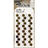 Stampers Anonymous Tim Holtz Shifter Hex Layered Layering Stencil (THS121)
