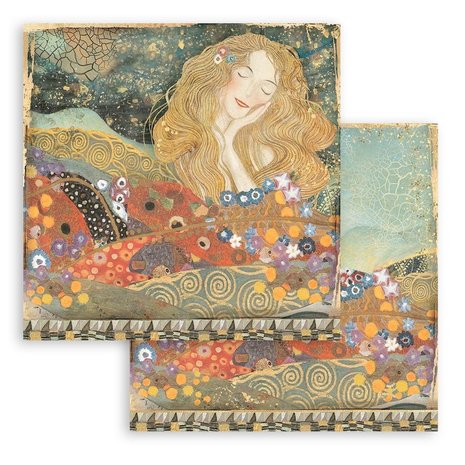 Stamperia Klimt 12x12 Inch Paper Pack (SBBL97) Stamperia Klimt 12x12 Inch Paper Pack (SBBL97)