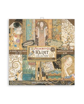 Stamperia Klimt 6x6 Inch Paper Pack (SBBXS09) Stamperia Klimt 6x6 Inch Paper Pack (SBBXS09)