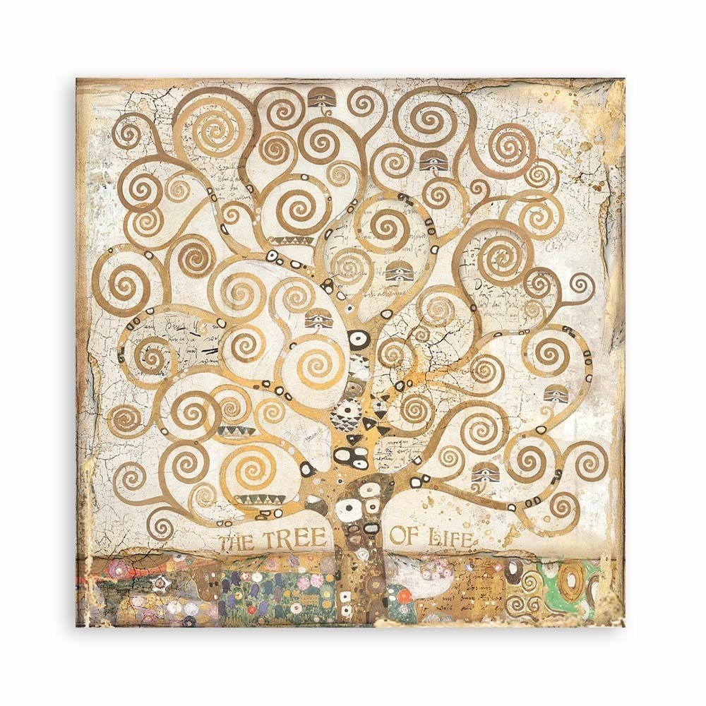 Stamperia Klimt Maxi Backgrounds 12x12 Inch Paper Pack (SBBL101) Stamperia Klimt Maxi Backgrounds 12x12 Inch Paper Pack (SBBL101)