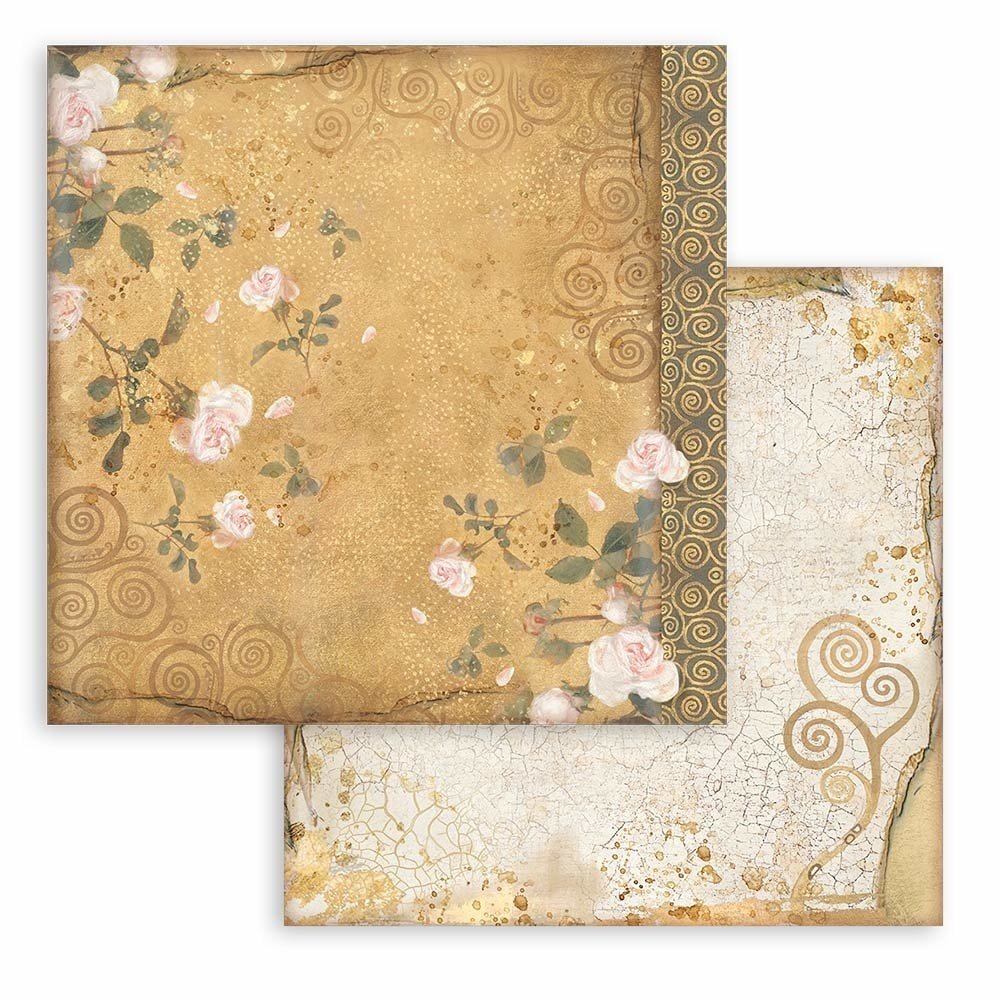 Stamperia Klimt Maxi Backgrounds 12x12 Inch Paper Pack (SBBL101) Stamperia Klimt Maxi Backgrounds 12x12 Inch Paper Pack (SBBL101)