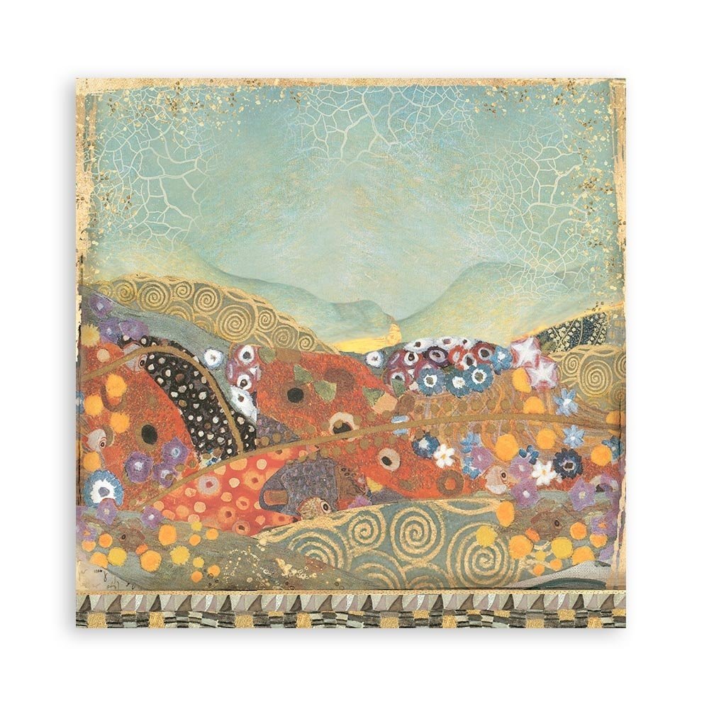 Stamperia Klimt Maxi Backgrounds 12x12 Inch Paper Pack (SBBL101) Stamperia Klimt Maxi Backgrounds 12x12 Inch Paper Pack (SBBL101)