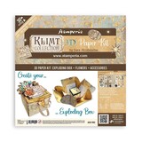 Stamperia Klimt 3D Paper Kit 12x12 Inch (SBPOP07)