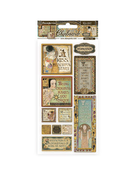 Stamperia Klimt Chipboard Inspirations 15x30cm (DFLCB48) Stamperia Klimt Chipboard Inspirations 15x30cm (DFLCB48)