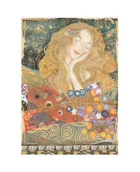 Stamperia Klimt From the Beethoven Frieze Rice Paper A4 (DFSA4639) Stamperia Klimt From the Beethoven Frieze Rice Paper A4 (DFSA4639)