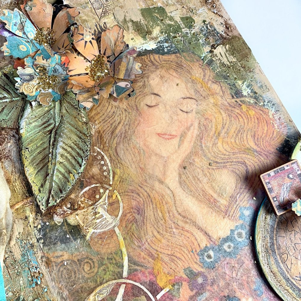 Stamperia Klimt From the Beethoven Frieze Rice Paper A4 (DFSA4639) Stamperia Klimt From the Beethoven Frieze Rice Paper A4 (DFSA4639)