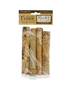 Stamperia Klimt 12x12 Inch Fabric Sheets (SBPLT01) Stamperia Klimt 12x12 Inch Fabric Sheets (SBPLT01)