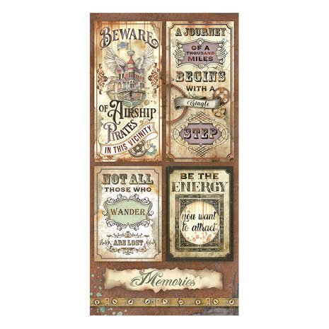 Stamperia Lady Vagabond Lifestyle 6x12 Inch Paper Pack (SBBV14) Stamperia Lady Vagabond Lifestyle 6x12 Inch Paper Pack (SBBV14)