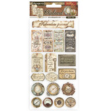 Stamperia Lady Vagabond Lifestyle Chipboard Tickets 15x30cm (DFLCB50)