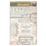 Stamperia Lady Vagabond Lifestyle Acetate Clear Prints A4 (SBA417)