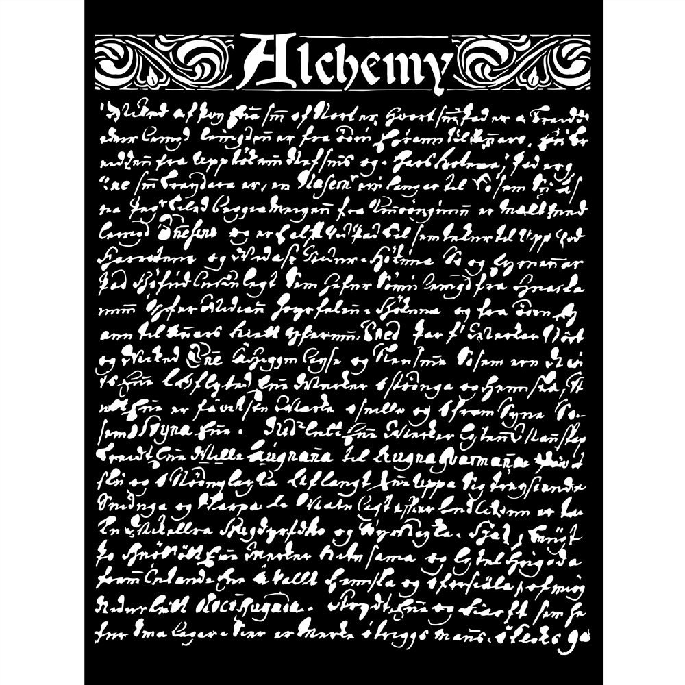 Stamperia Alchemy Thick Stencil 20x25cm Texture (KSTD096) Stamperia Alchemy Thick Stencil 20x25cm Texture (KSTD096)