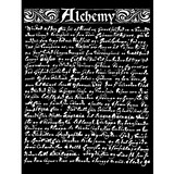 Stamperia Alchemy Thick Stencil 20x25cm Texture (KSTD096)