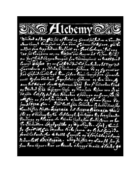 Stamperia Alchemy Thick Stencil 20x25cm Texture (KSTD096) Stamperia Alchemy Thick Stencil 20x25cm Texture (KSTD096)