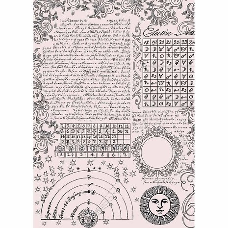 Stamperia Alchemy Acetate Clear Prints A4 (SBA419)