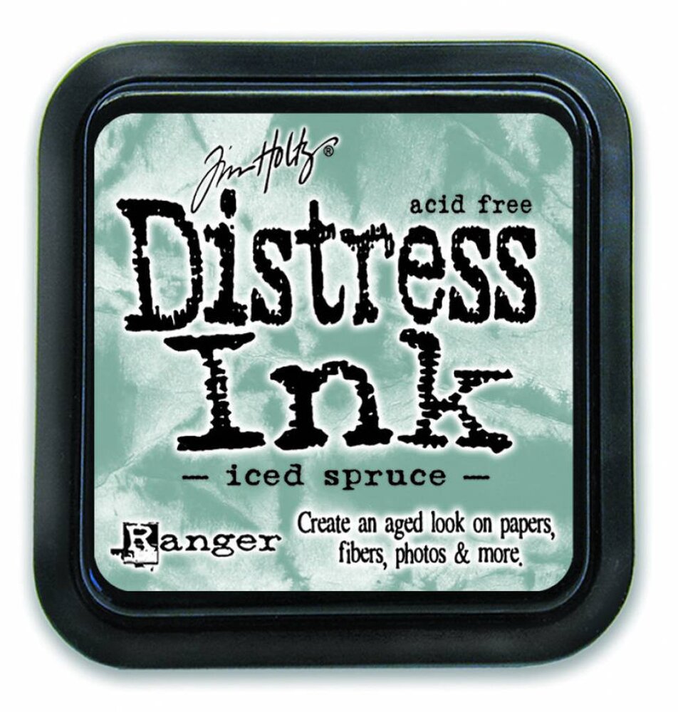 Ranger Distress Ink Pad Iced Spruce (TIM32878) Ranger Distress Ink Pad Iced Spruce (TIM32878)