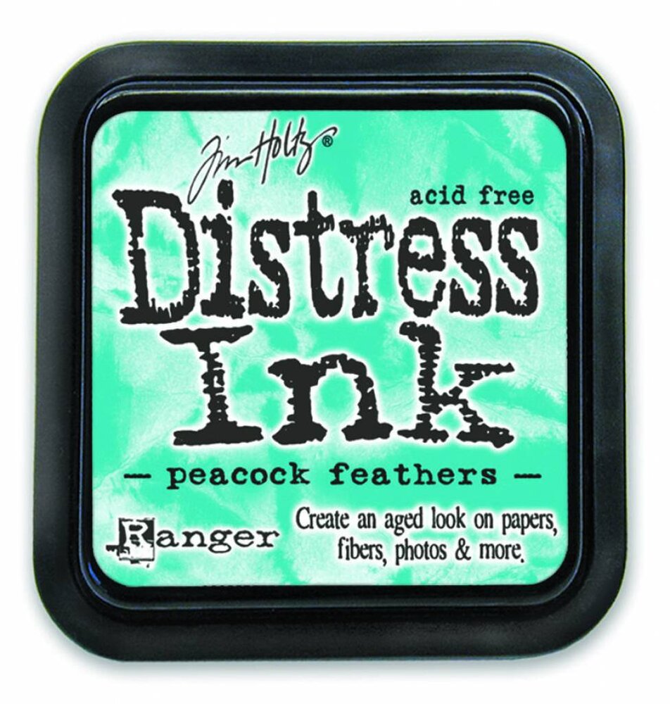 Ranger Distress Ink Pad Peacock Feathers (TIM34933) Ranger Distress Ink Pad Peacock Feathers (TIM34933)