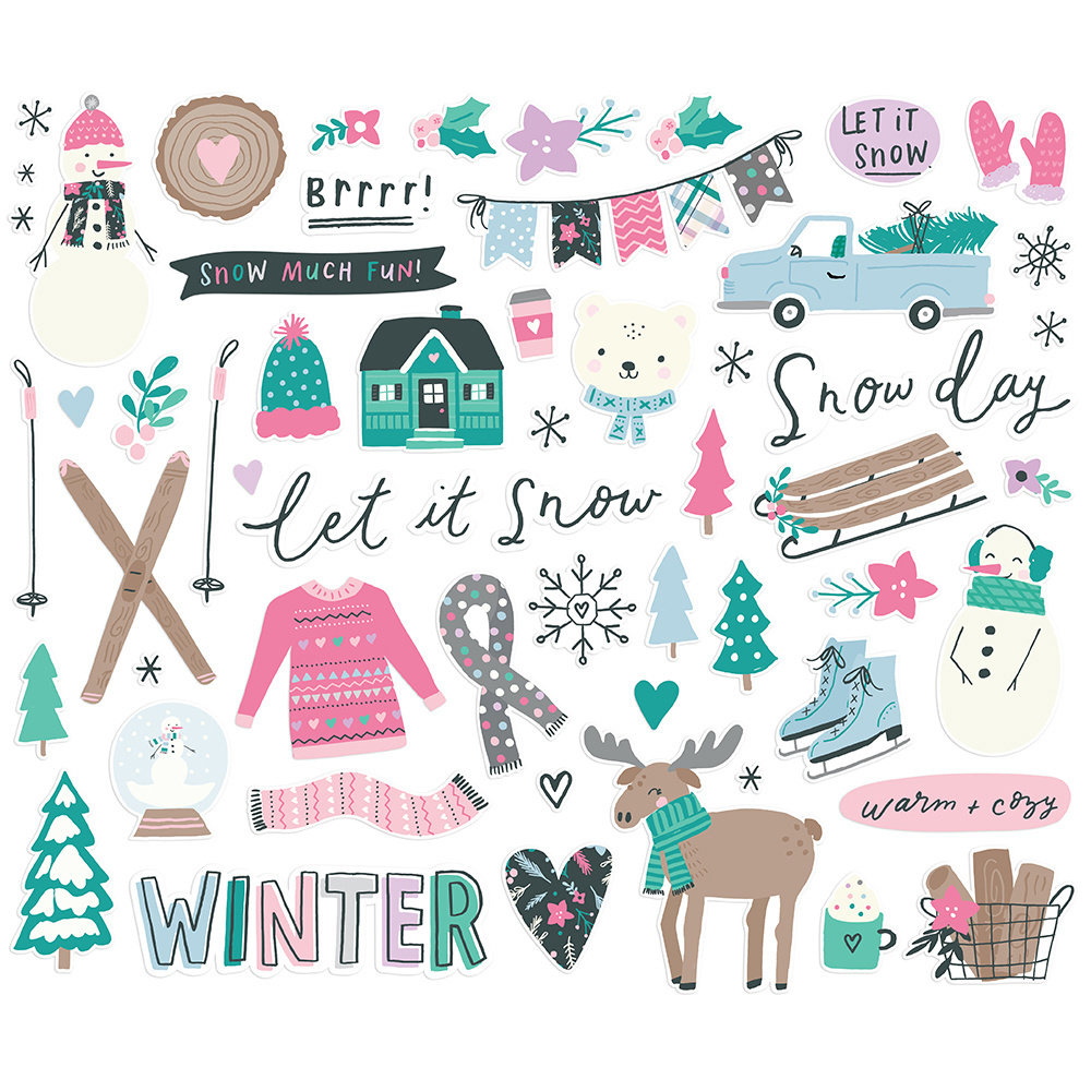 Simple Stories Feelin' Frosty Bits & Pieces (16616)