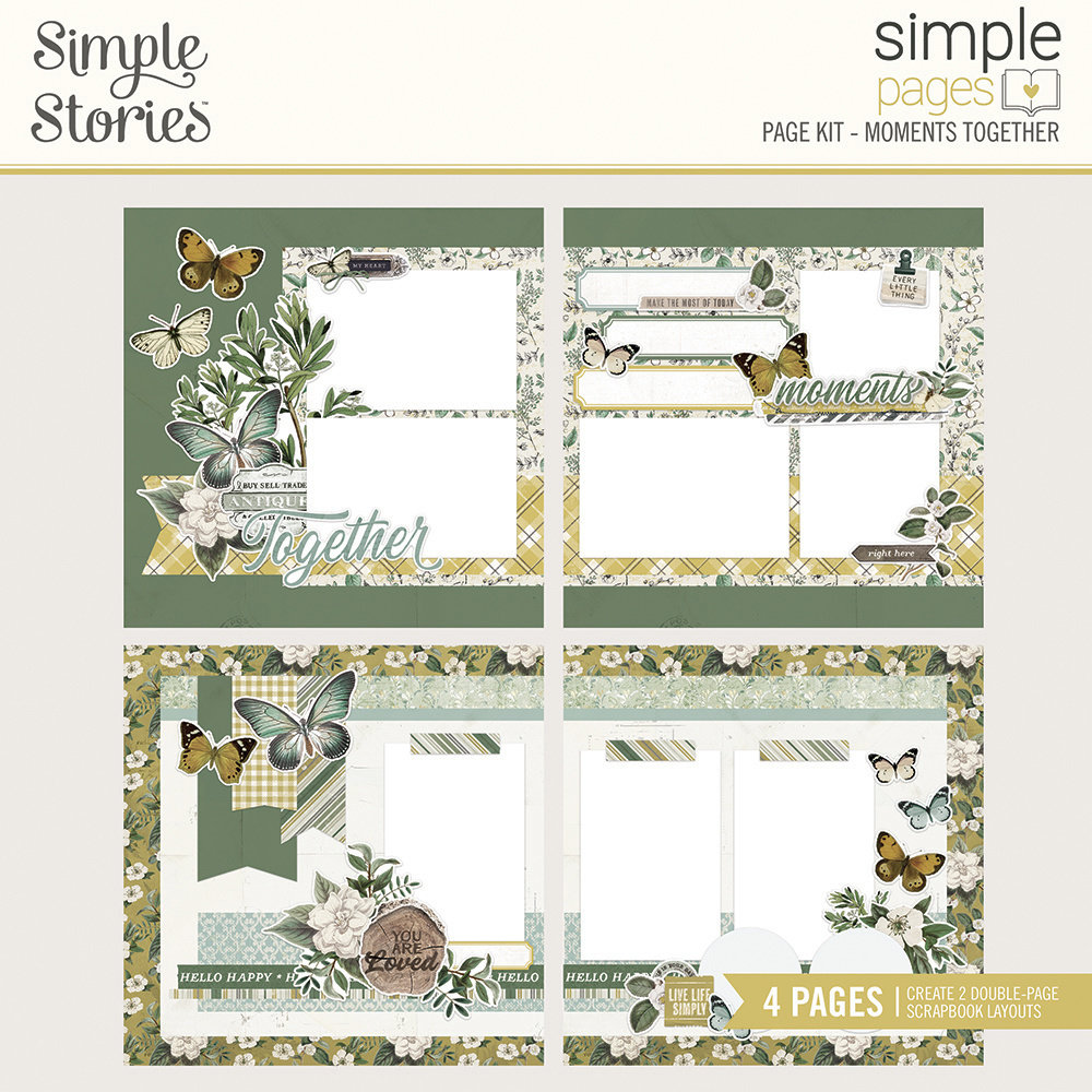 Simple Stories Simple Vintage Weathered Garden Simple Pages Kit Moments Together (16735) Simple Stories Simple Vintage Weathered Garden Simple Pages Kit Moments Together (16735)