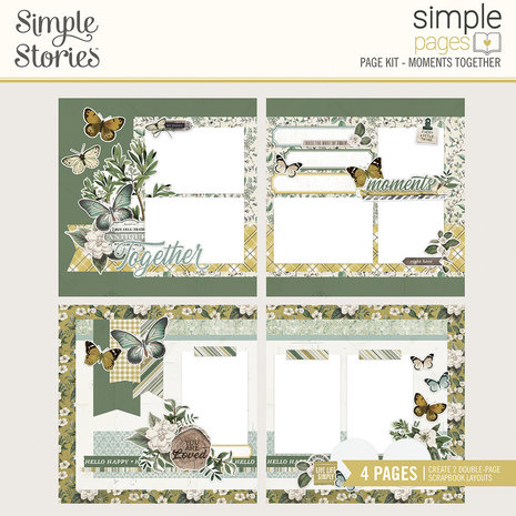 Simple Stories Simple Vintage Weathered Garden Simple Pages Kit Moments Together (16735) Simple Stories Simple Vintage Weathered Garden Simple Pages Kit Moments Together (16735)